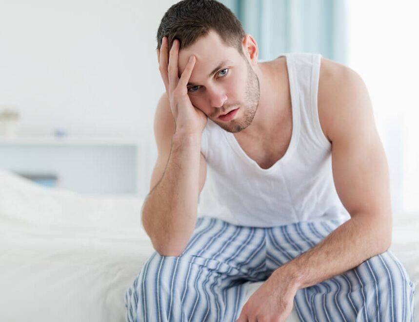 Prostatitis en un hombre